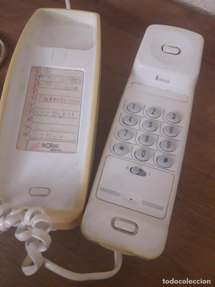 Tel&eacute;fonos: Tel&eacute;fono solac telecom, a&ntilde;os 80 - Foto 1