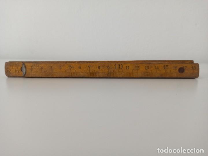 Antig&uuml;edades: Metro madera - Foto 3