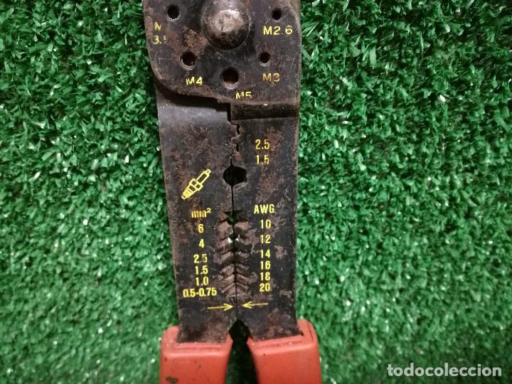 Antig&uuml;edades: ALICATES PARA TERMILANES DE CABLEADO - STANLEY 84-251 - HERRAMIENTA - Foto 3