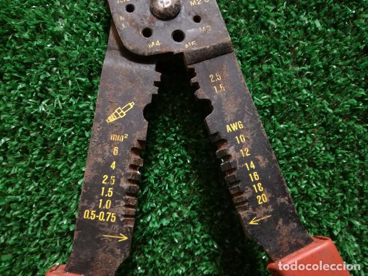 Antig&uuml;edades: ALICATES PARA TERMILANES DE CABLEADO - STANLEY 84-251 - HERRAMIENTA - Foto 10