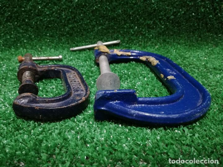 Antig&uuml;edades: 2 SARGENTO TORNILLO APRIETE - HERRAMIENTA - Foto 10