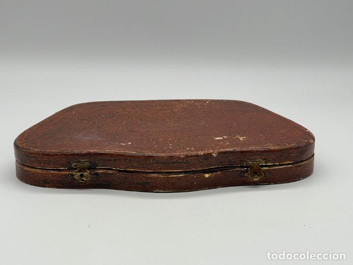 Antig&uuml;edades: ANTIGUO ESTUCHE DE PIEL PARA LUPA - Foto 3