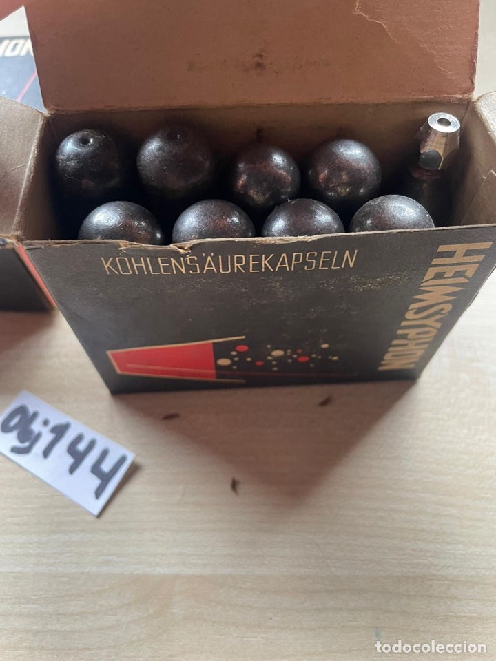 Antig&uuml;edades: HEIMSYPHON cartuchos de gas - Foto 3