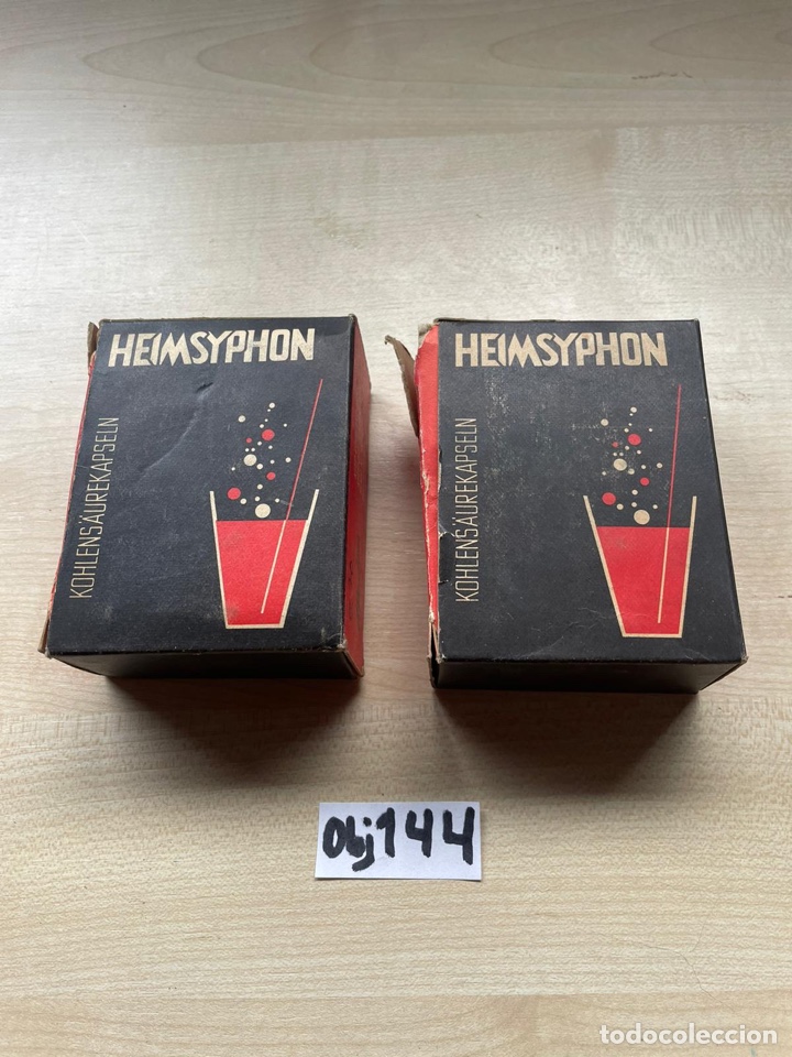 Antig&uuml;edades: HEIMSYPHON cartuchos de gas - Foto 1