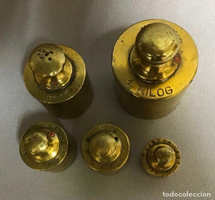 Antig&uuml;edades: ANTIGUAS PESAS PARA BALANZA - Foto 3