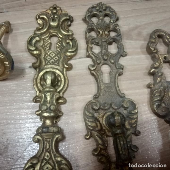 Antigüedades: tiradores antiguos de cajones y puertas -diferentes modelos - Foto 5 - 303161038