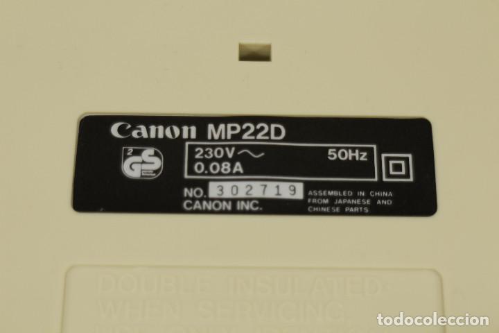 Antig&uuml;edades: Casio MP22D - Calculadora Electr&oacute;nica - Foto 10