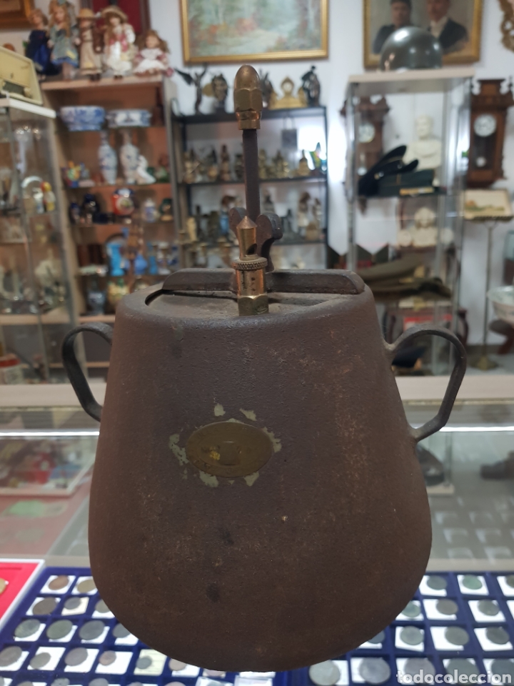 Antig&uuml;edades: Olla expr&eacute;s de finales del XIX principios del XX - Foto 1