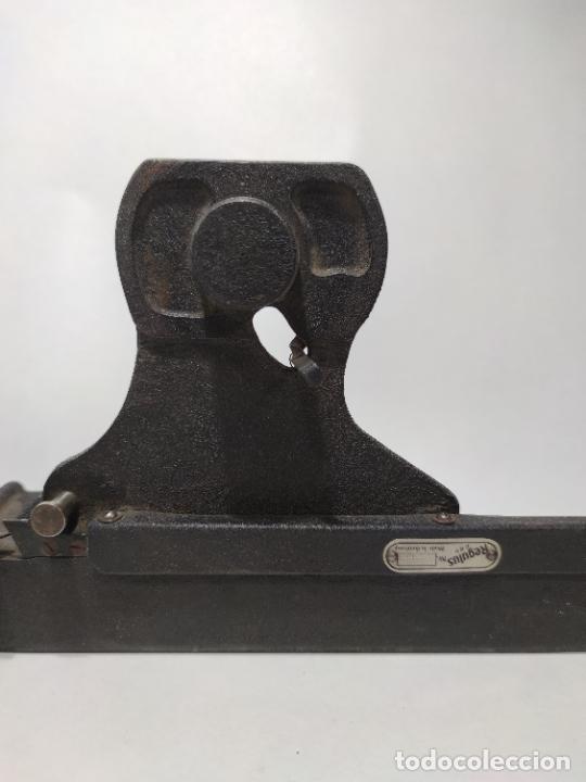 Antigüedades: Mecanismo de tiro deportivo al plato. Regulus D R P. Made in Germany. Siglo XX. - Foto 7 - 303594468