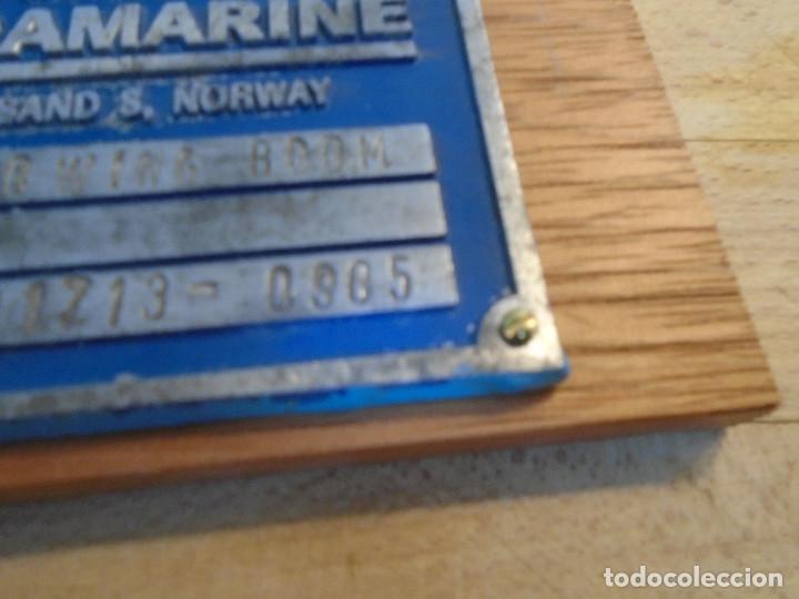 Antig&uuml;edades: Placa de barco noruega - Foto 3