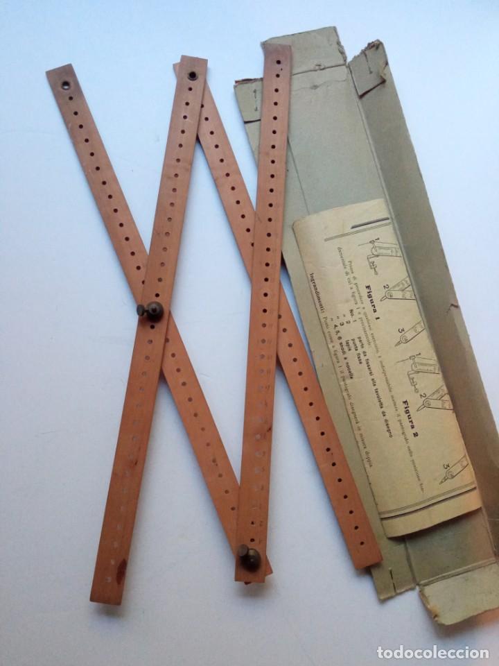 antiguo pantógrafo de madera incompleto - Acquista Regoli