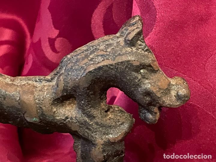 Antig&uuml;edades: Plancha antigua zoomorfa forma caballo - Foto 6
