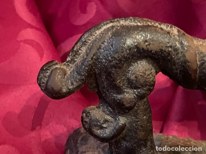 Antig&uuml;edades: Plancha antigua zoomorfa forma caballo - Foto 7