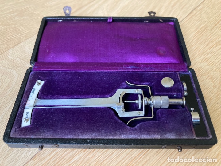 Antig&uuml;edades: Tonometro PROFESOR SCHIOETZ&rsquo;S , 30s - Foto 5
