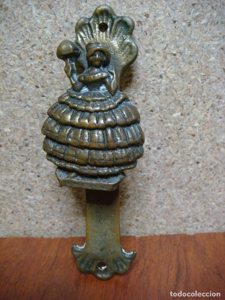 Antig&uuml;edades: LLAMADOR PARA LA PUERTA EN BRONCE,(&) - Foto 1
