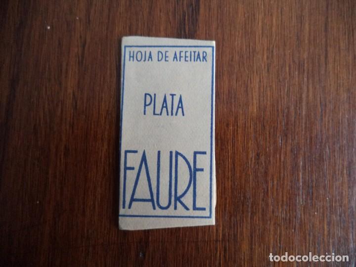 Antig&uuml;edades: Hola de afeitar Plata Faure. - Foto 1