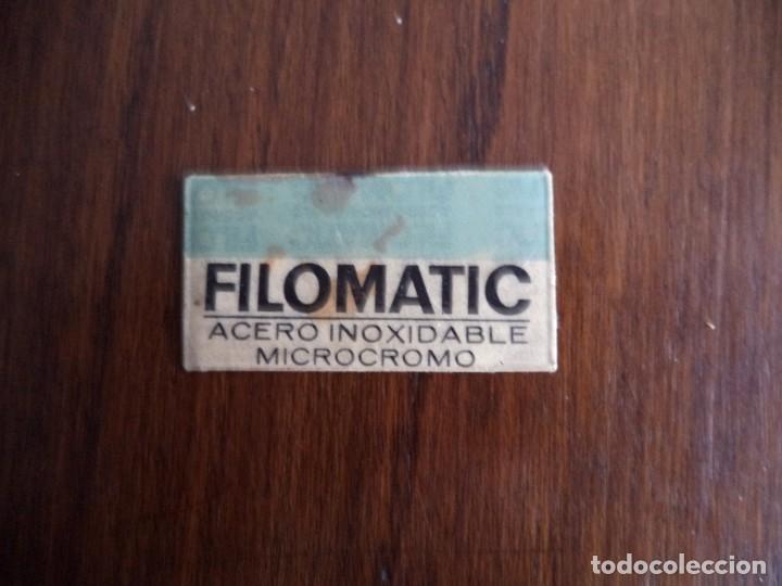 Antig&uuml;edades: Hola de afeitar Filomatic - Foto 1