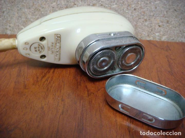 Antig&uuml;edades: MAQUINA DE AFEITAR DE PHILIPS MODELO PHILISHAVE,FUNCIONA,(&) - Foto 2