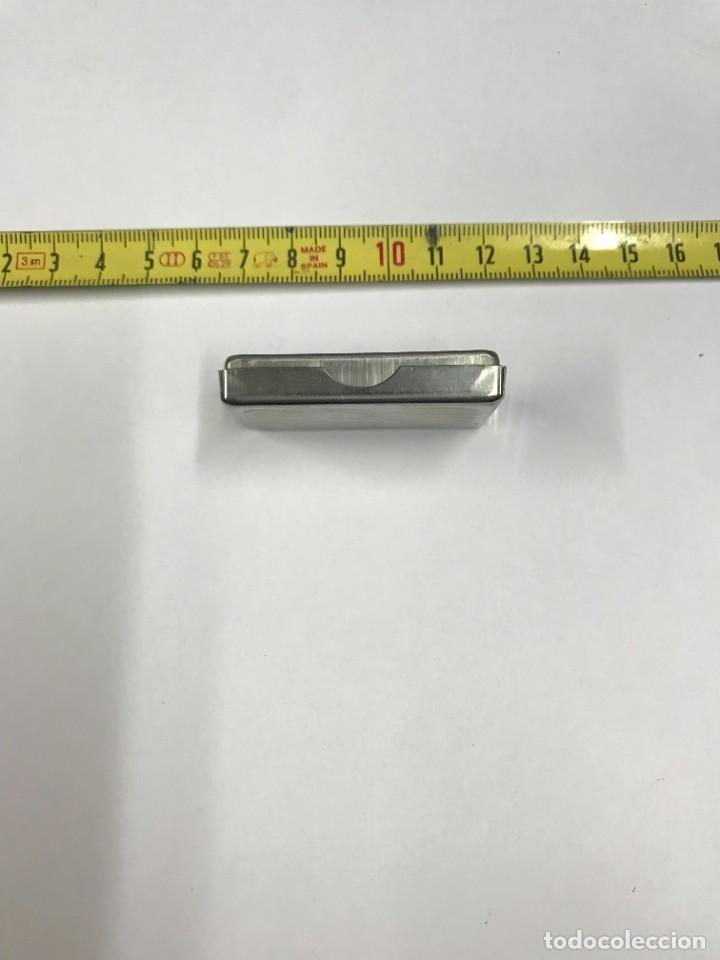 Antig&uuml;edades: Caja metal para hojas de afeitar. - Foto 4