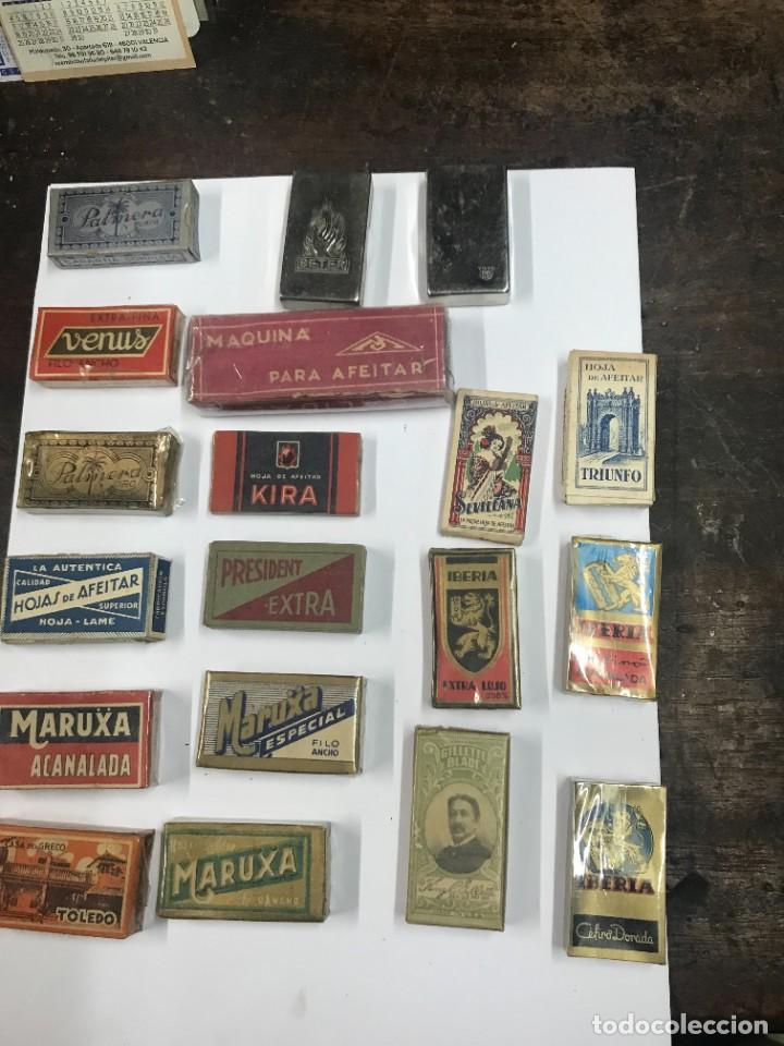 Antig&uuml;edades: Caja metal para hojas de afeitar. - Foto 6
