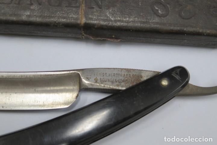 Antig&uuml;edades: NAVAJA DE AFEITER. SOLINGEN 49 - Foto 3
