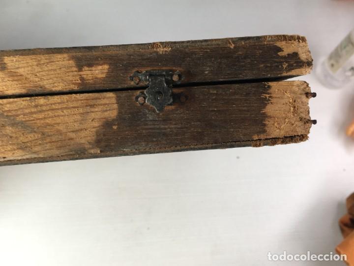 Antig&uuml;edades: ANTIGUA CAJA DE ARANDELAS - Foto 5