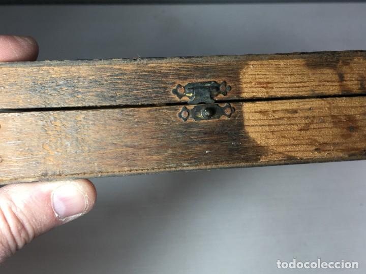 Antig&uuml;edades: ANTIGUA CAJA DE ARANDELAS - Foto 6