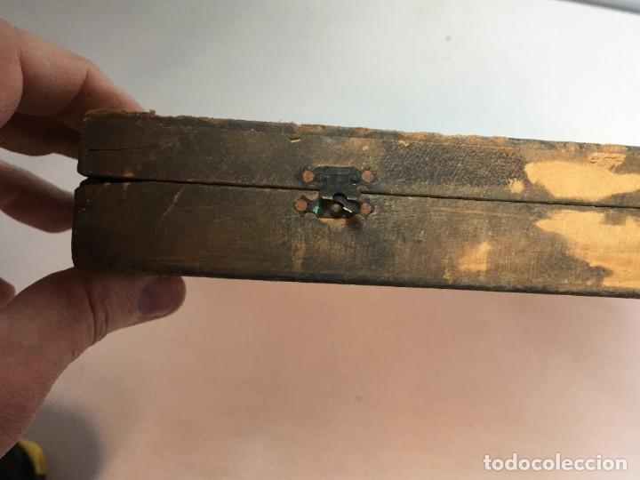 Antig&uuml;edades: ANTIGUA CAJA DE ARANDELAS - Foto 5