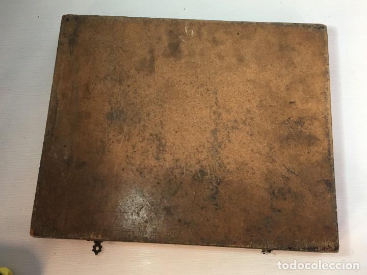 Antig&uuml;edades: ANTIGUA CAJA DE ARANDELAS - Foto 6