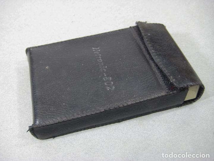 Antig&uuml;edades: CALCULADORA CON SU FUNDA HETRONIC 802 ELECTRONIC CALCULATOR. NO FUNCIONA - Foto 9