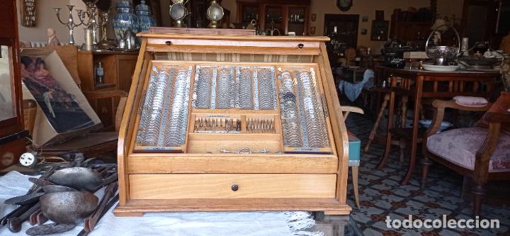 Antig&uuml;edades: ANTIGUO CLASIFICADOR DE &Oacute;PTICO - Foto 5