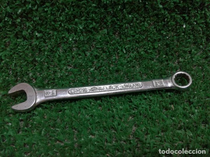 Antig&uuml;edades: LLAVE FIJA COMBINADA PARA TUERCAS - KING DICK 8 (8mm) - HERRAMIENTA - Foto 3