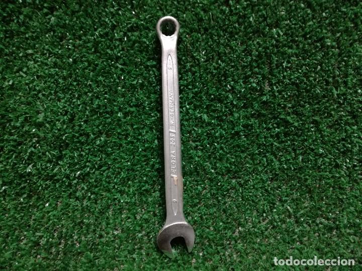 Antig&uuml;edades: LLAVE FIJA COMBINADA PARA TUERCAS - ELORA 9 (9mm) - HERRAMIENTA - Foto 1