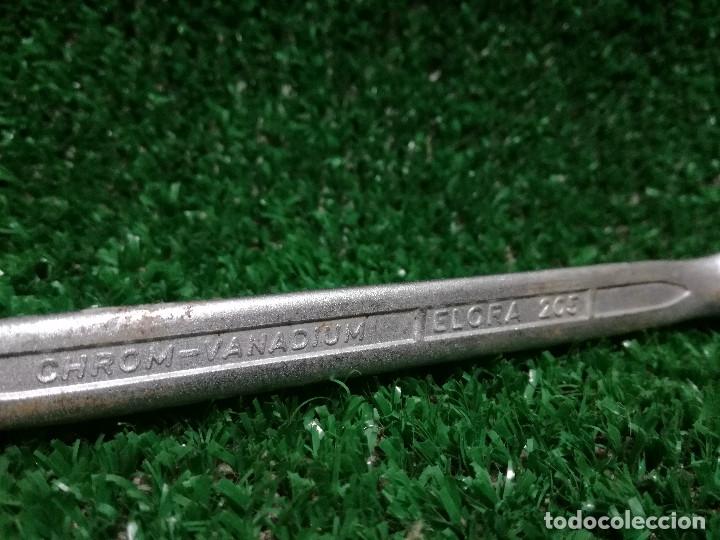 Antig&uuml;edades: LLAVE FIJA COMBINADA PARA TUERCAS - ELORA 9 (9mm) - HERRAMIENTA - Foto 3