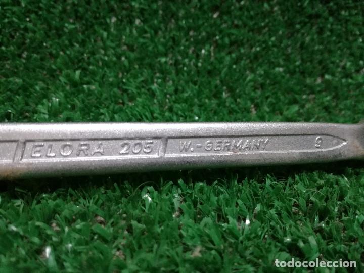 Antig&uuml;edades: LLAVE FIJA COMBINADA PARA TUERCAS - ELORA 9 (9mm) - HERRAMIENTA - Foto 4