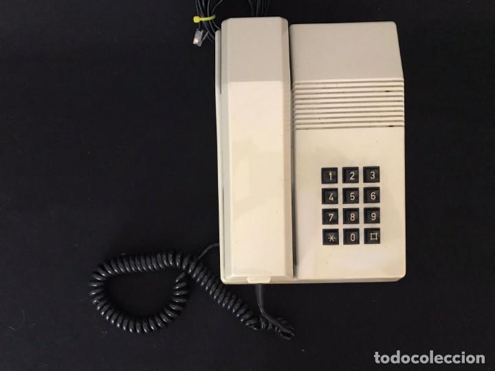 Tel&eacute;fonos: Tel&eacute;fono antiguo TEIDE a&ntilde;os 80 blanco - Foto 1