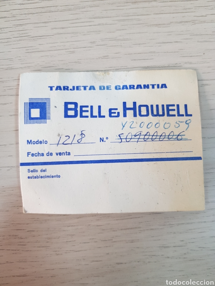 Antig&uuml;edades: TOMAVISTAS BELL& HOWELL 1218. AUTOLOAD.FUNCIONA. - Foto 16