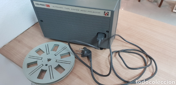 Antig&uuml;edades: PROYECTOR 8MM / SUPER 8 ROYMAC 2000 AUTOMATIC TWIN SYSTEM ZOOM PROJECTOR. FUNCIONANDO - Foto 11