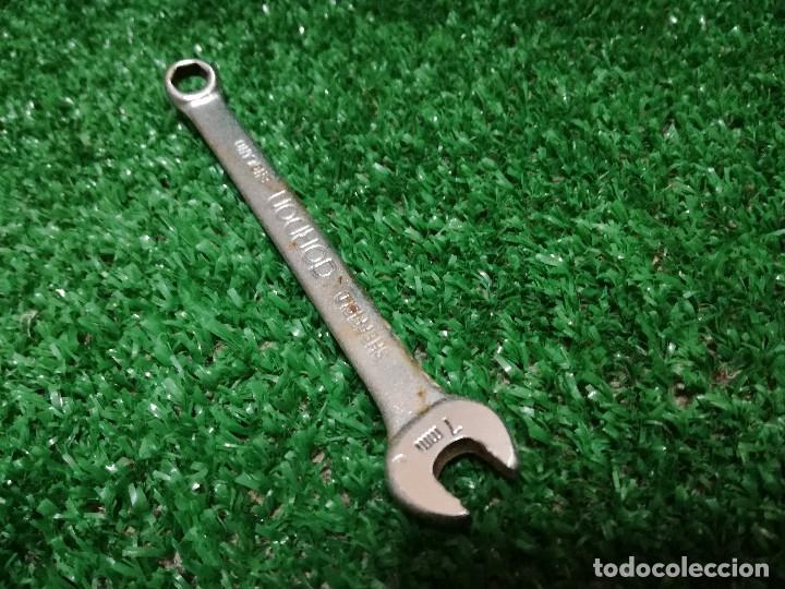 Antig&uuml;edades: LLAVE FIJA COMBINADA PARA TUERCAS - GORDON TOOLS 7 (7mm) - HERRAMIENTA - Foto 7
