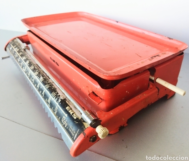 Antig&uuml;edades: Bascula EKS de hasta 12 KG. A&ntilde;os 70 - Foto 4