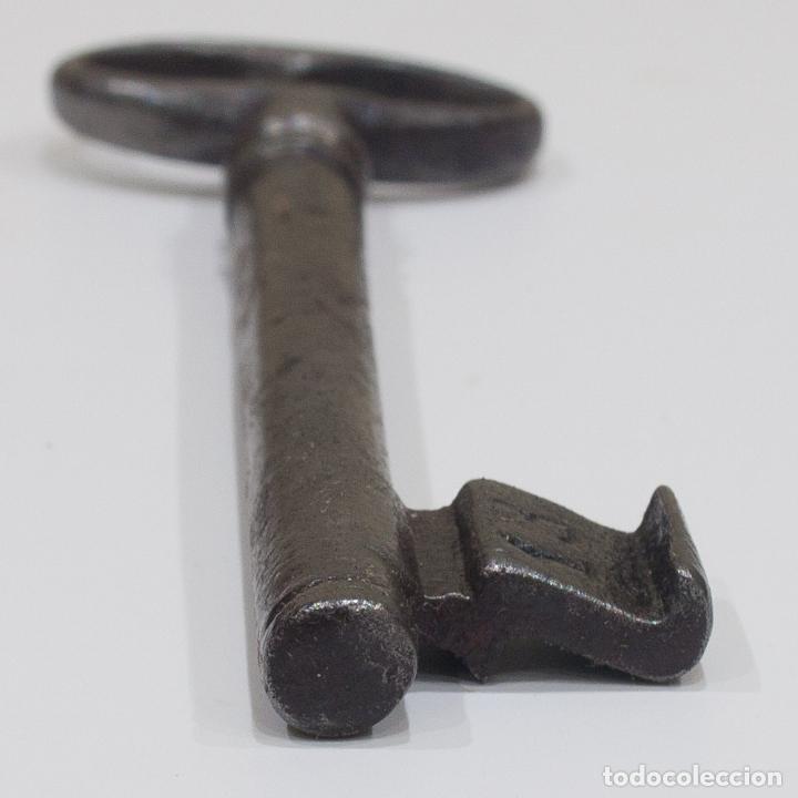 Antig&uuml;edades: ANTIGUA LLAVE. FINALES DEL SIGLO XIX. 12,5 CMS. - Foto 2