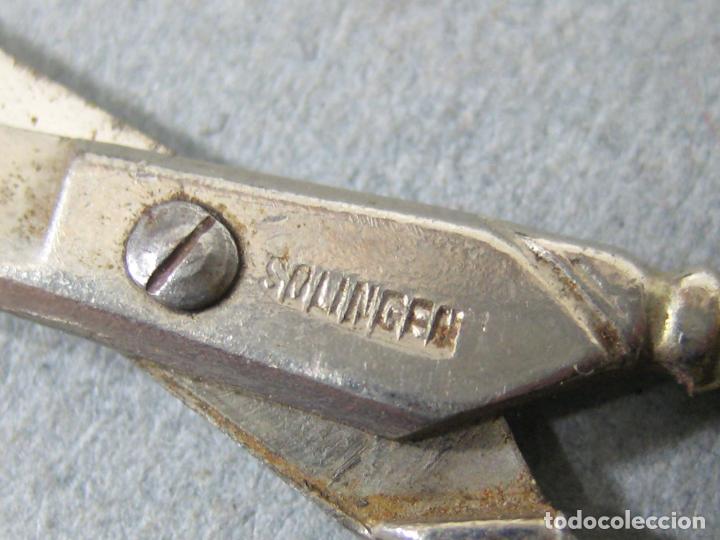 Antig&uuml;edades: PEQUE&Ntilde;AS TIJERAS DE COSTURERO SOLINGEN - Foto 2