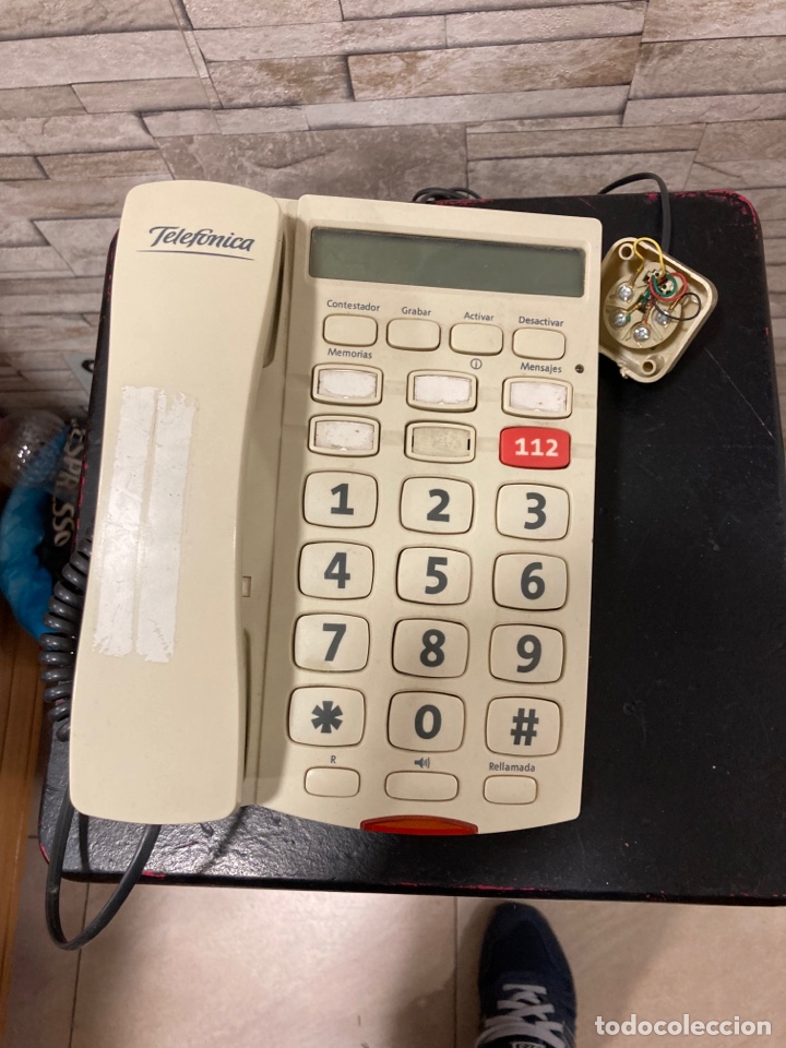 Tel&eacute;fonos: Lote de 4 tel&eacute;fonos de telef&oacute;nica - Foto 9
