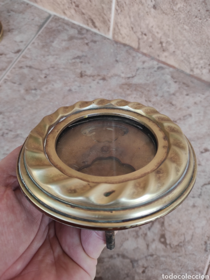 Antig&uuml;edades: Antigua Mirilla de Bronce para Puerta - Foto 6