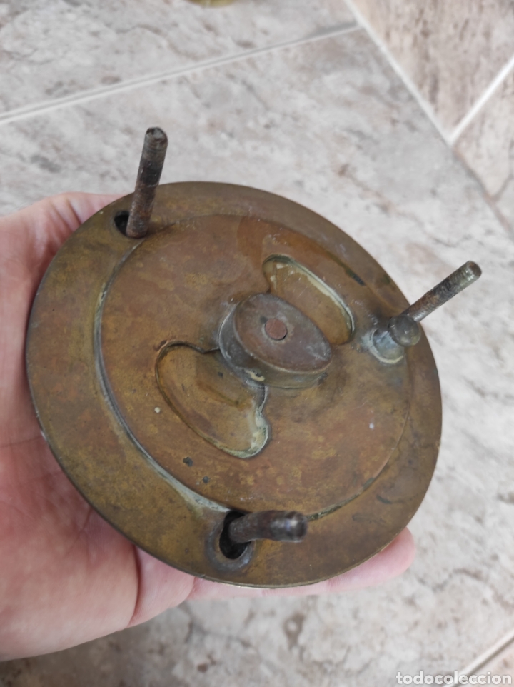 Antig&uuml;edades: Antigua Mirilla de Bronce para Puerta - Foto 7