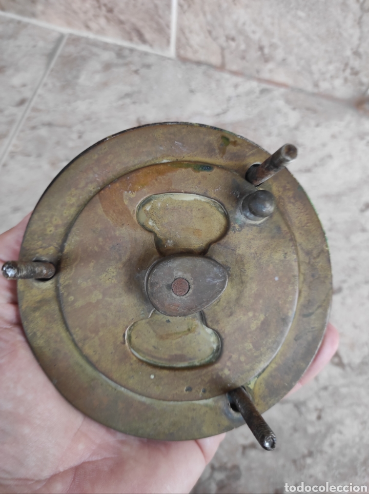 Antig&uuml;edades: Antigua Mirilla de Bronce para Puerta - Foto 8