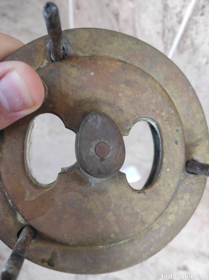 Antig&uuml;edades: Antigua Mirilla de Bronce para Puerta - Foto 11
