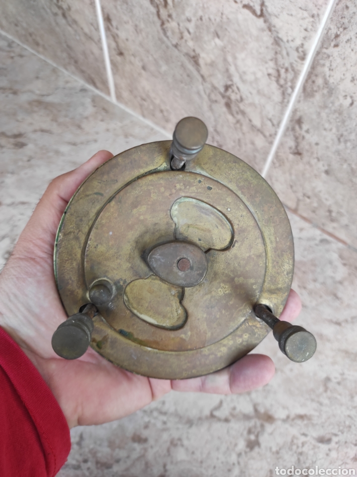 Antig&uuml;edades: Antigua Mirilla de Bronce para Puerta - Foto 14