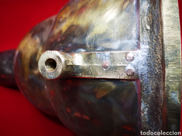 Antig&uuml;edades: Antiguo foco de barco en bronce Bilbao - Foto 11