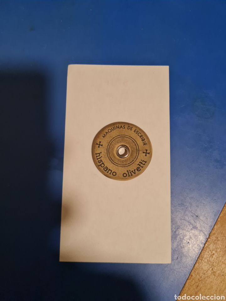 Antig&uuml;edades: MAQUINA DE ESCRIBIR HISPANO OLIVETTI PIEZA - Foto 1
